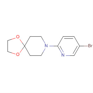 8-(5-Bromopyridin-2-yl)-1,4-dioxa-8-azaspiro[4.5]decane Structure,501954-42-3Structure