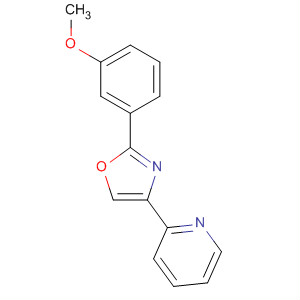 2-(3-Methoxyphenyl)-4-(pyridin-2-yl)-1,3-oxazole Structure,502422-28-8Structure