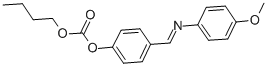 4-N-butoxycarbonyloxybenzylidene-4-methoxyaniline Structure,50261-07-9Structure