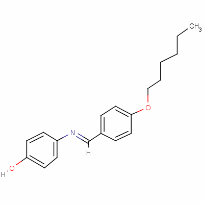 P-hexyloxybenzylidene p-aminophenol Structure,50262-77-6Structure