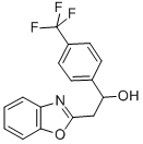 2-Benzoxazol-2-yl-1-(4-trifluoromethylphenyl)-ethanol Structure,502625-50-5Structure