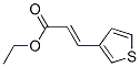 2-Propenoic acid, 3-(3-thienyl)-, ethyl ester Structure,50266-60-9Structure