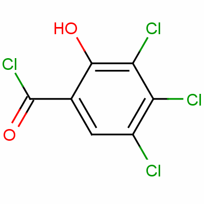 3,4,5-Trichloro-2-hydroxybenzoyl chloride Structure,50274-83-4Structure