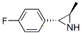 Aziridine,2-(4-fluorophenyl)-3-methyl-,(2r,3r)-(9ci) Structure,502850-13-7Structure