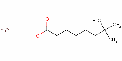 Copper (ii) neodecanoate Structure,50315-14-5Structure