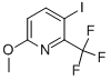 3-Iodo-6-methoxy-2-(trifluoromethyl)pyridine Structure,503184-34-7Structure