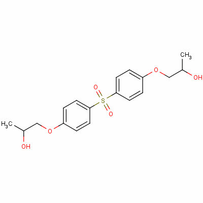 1,1’-[Sulphonylbis(p-phenyleneoxy)]dipropan-2-ol Structure,50326-38-0Structure