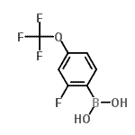 2-Fluoro-4-trifluoromethoxybenzeneboronic acid Structure,503309-10-2Structure