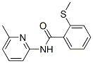 Benzamide,n-(6-methyl-2-pyridinyl)-2-(methylthio)-(9ci) Structure,503533-99-1Structure