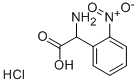 Amino-(2-nitro-phenyl)-acetic acid hydrochloride Structure,50357-25-0Structure