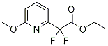 Ethyl 2,2-difluoro-2-(6-methoxy-pyridin-2-yl)acetate Structure,503627-75-6Structure