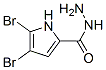 4,5-Dibromo-1H-pyrrole-2-carbohydrazide Structure,50371-65-8Structure