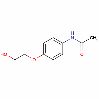 N-[4-(hydroxyethoxy)phenyl]ethanamide Structure,50375-15-0Structure