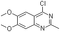 4-Chloro-6,7-dimethoxy-2-methylquinazoline Structure,50377-49-6Structure