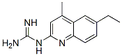 Guanidine,(6-ethyl-4-methyl-2-quinolinyl)-(9ci) Structure,503831-71-8Structure