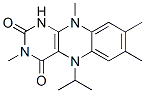 5,10-Dihydro-3,7,8,10-tetramethyl-5-(1-methylethyl)benzo[g]pteridine-2,4(1h,3h)-dione Structure,50387-39-8Structure