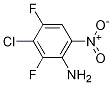 3-Chloro-2,4-difluoro-6-nitroaniline Structure,50408-94-1Structure