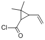 Cyclopropanecarbonyl chloride,3-ethenyl-2,2-dimethyl-(9ci) Structure,50422-20-3Structure