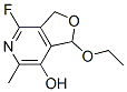 Furo[3,4-c]pyridin-7-ol ,1-ethoxy-4-fluoro-1,3-dihydro-6-methyl-(9ci) Structure,50441-59-3Structure