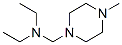 1-Piperazinemethanamine,n,n-diethyl-4-methyl-(9ci) Structure,50451-23-5Structure