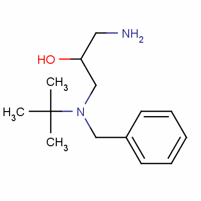 1-Amino-3-[(1,1-dimethylethyl)(phenylmethyl)amino]propan-2-ol Structure,50456-36-5Structure