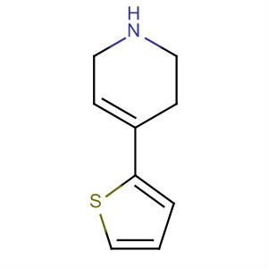 4-(Thiophen-2-yl)-1,2,3,6-tetrahydropyridine Structure,50461-50-2Structure