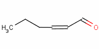 2-Hexenal Structure,505-57-7Structure