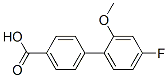 4-(4-Fluoro-2-methoxyphenyl)benzoic acid Structure,505082-88-2Structure