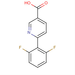 6-(2,6-Difluorophenyl)-nicotinic acid Structure,505082-96-2Structure