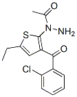 2-(Aminoacetylamino)-3-(o-chlorobenzoyl)-5-ethylthiophene Structure,50509-09-6Structure