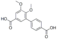 5,6-Dimethoxy-3,4’-biphenyldicarboxylic acid Structure,50522-23-1Structure