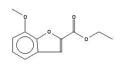 7-Methoxybenzofuran-2-carboxylic acid ethyl ester Structure,50551-58-1Structure