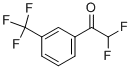 Ethanone, 2,2-difluoro-1-[3-(trifluoromethyl)phenyl]- Structure,50562-07-7Structure