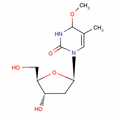 Thymidine,4-o-methyl- Structure,50591-13-4Structure