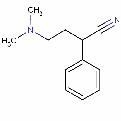 4-(Dimethylamino)-2-phenylbutyronitrile Structure,50599-78-5Structure