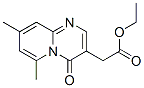 6,8-Dimethyl-4-oxo-4h-pyrido[1,2-a]pyrimidine-3-acetic acid ethyl ester Structure,50609-65-9Structure