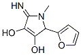 2-(2-Furanyl)-2,5-dihydro-5-imino-1-methyl-1h-pyrrole-3,4-diol Structure,50618-95-6Structure