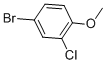 4-Bromo-2-chloroanisole Structure,50638-47-6Structure