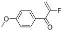 2-Propen-1-one,2-fluoro-1-(4-methoxyphenyl)-(9ci) Structure,506437-43-0Structure