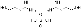 N-(2-hydroxyethyl)-n-methylguanidine sulfate (2:1) Structure,50648-53-8Structure