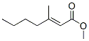 3-Methyl-2-heptenoic acid methyl ester Structure,50652-81-8Structure