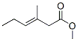 3-Methyl-3-hexenoic acid methyl ester Structure,50652-84-1Structure