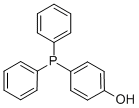 (4-Hydroxyphenyl)diphenylphosphine Structure,5068-21-3Structure