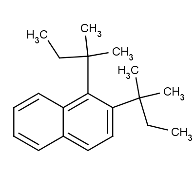 Bis(1,1-dimethylpropyl)naphthalene Structure,50696-42-9Structure