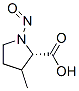 Proline, 3-methyl-1-nitroso-(9ci) Structure,507453-81-8Structure