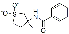 Benzamide, n-(tetrahydro-3-methyl-1,1-dioxido-3-thienyl)-(9ci) Structure,507459-14-5Structure