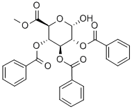 2,3,4-Tri-o-benzoyl-5-hydroxy-d-glucuronic acid methyl ester Structure,50767-71-0Structure