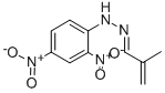 Methacrolein-2,4-dinitrophenylhydrazone Structure,5077-73-6Structure