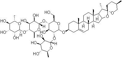 Polyphyllin b (formosanin c) Structure,50773-42-7Structure