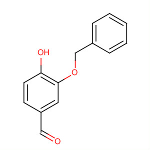 4-Hydroxy 3-(phenylmethoxy)benzaldehyde Structure,50773-56-3Structure